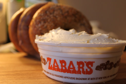zabar's cream cheese