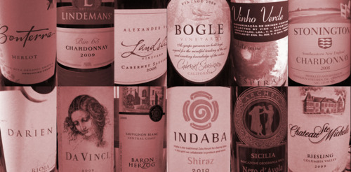 Wine bottles